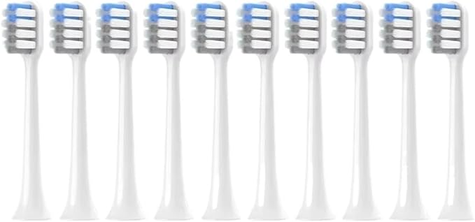 10PCS Toothbrushes HeadCompatible for T200 Deep Cleaning Toothbrush Nozzles