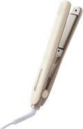 Flat lron with Infrared and lonic Technology Titanium Plate with Ceramic Coating Dual Voage Straightener with Heat-Resistant Silicone for All Hair Types
