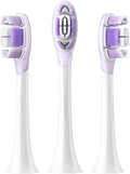 Compatibility for Electric Toothbrush Brush Head 3/6PCS for Sonic Vibration Pro 4 Brushing Modes(3PCS Caring Version)