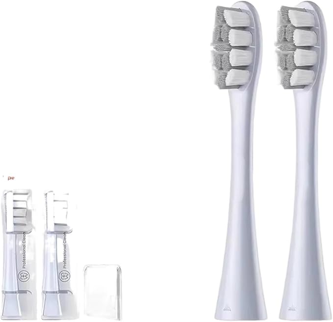 Replacement Brush HeadsCompatible for Oclean X/X PRO/ Z1/ F1/ One/Air 2 Sonic Electric Toothbrush Head(Oclean P1C9 2PCS)