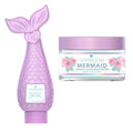 Glimmer Wish Mermaid Body Care Bundle – Shimmering Body Wash &amp Whipped Body Butter | Ocean Breeze Scent | Vegan Cruelty-Free Sulfate-Free Dermatologist Tested