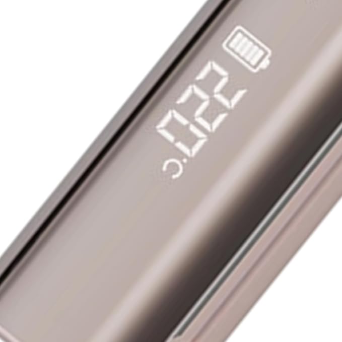 Portable Hair Straightener - Styling Curling Iron with 4 Temp Settings | Travel Hair Straightener - for Women Travel Beach Vacation Hotel Home Bathroom Salon