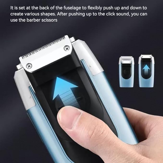 Men's Shaver Electric Shaver Men Bald Head Hair Beard Trimmer Barber Professional Rechargeable Razor Reciprocating Foil Shaving Machine