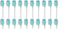 20/50/100 Pieces Toothbrush Heads Compatible for Apiyoo P7/Y8/SVP/Moon Electric Heads Vacuum Bristle Nozzle(20White)