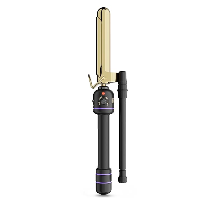 Hot Tools Pro Artist 24K Gold Marcel Iron | Long Lasting Curls Waves (1 in)