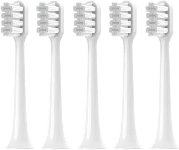 5pcs Replacement Toothbrushes HeadCompatible for T200 Deep Cleaning Toothbrush Nozzles Soft