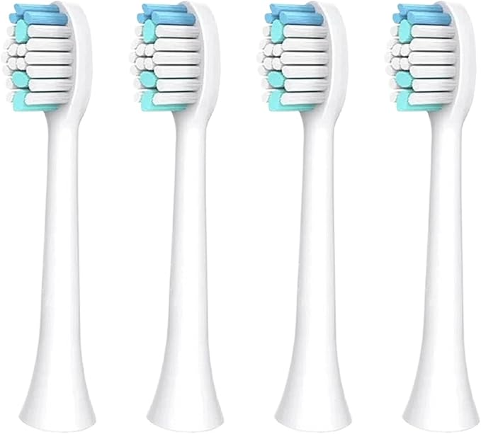 Compatible for S100 S200 S600 S700 S710 S800 S820 S900 S910 Toothbrush Heads Ultrasonic Sonic Electric Heads16pcs(16white)