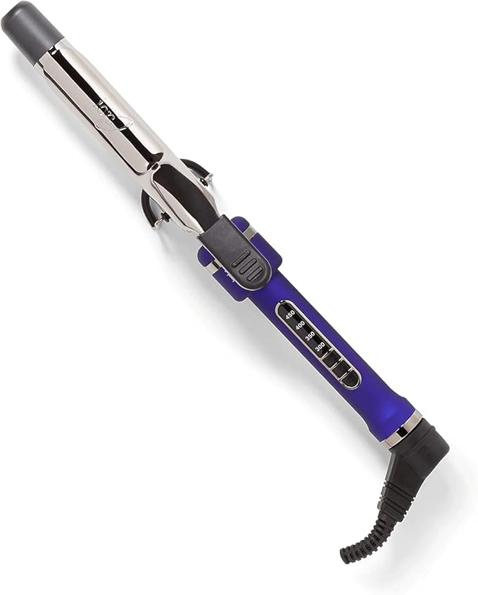 ion Titanium Pro Curling Iron 1 Inch Heats up to 450°F Maximum Curl Retention Dual Voltage