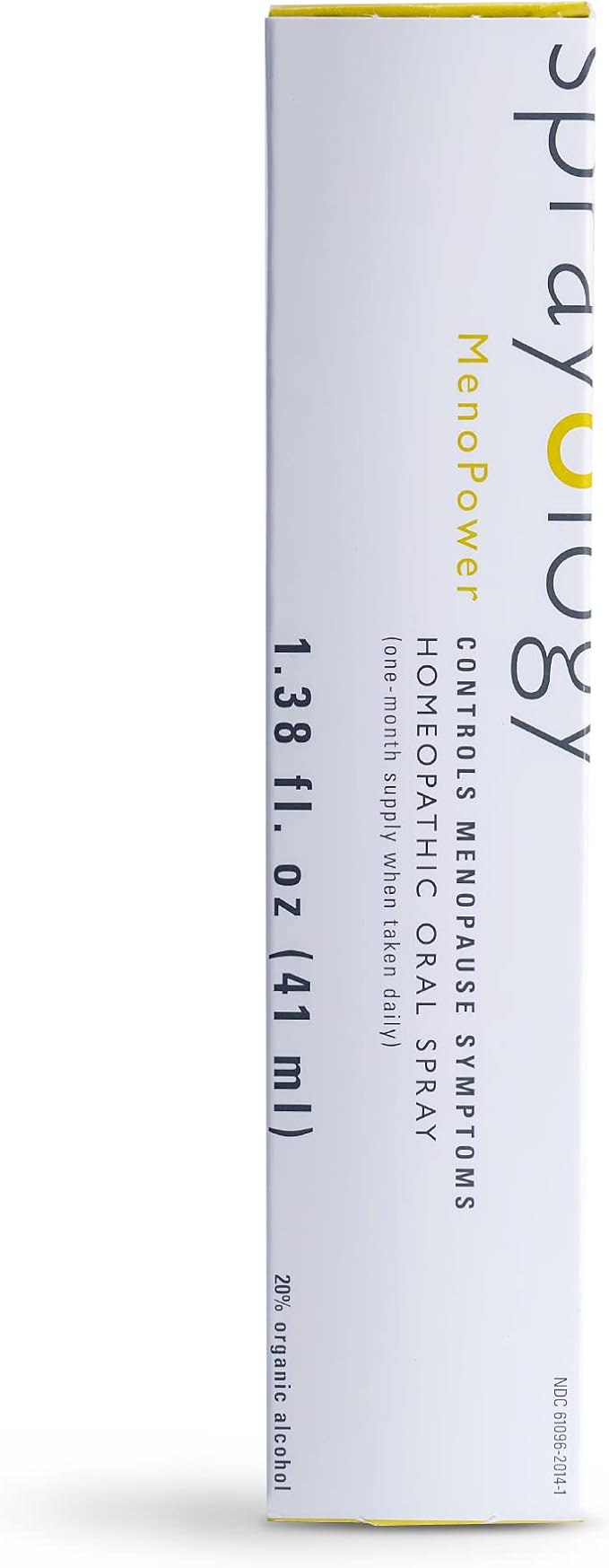 Sprayology MenoPower Homeopathic Menopause Relief Spray Natural Hot Flash &amp Mood Support Fast-Acting Oral Spray for Women Gluten-Free Lactose-Free Natural Homeopathic 30-Day Supply (1.38 fl
