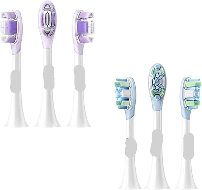 Vibrating Electric Toothbrush Head 3-Pack Sonic Vibration Accessories(Clean Version)