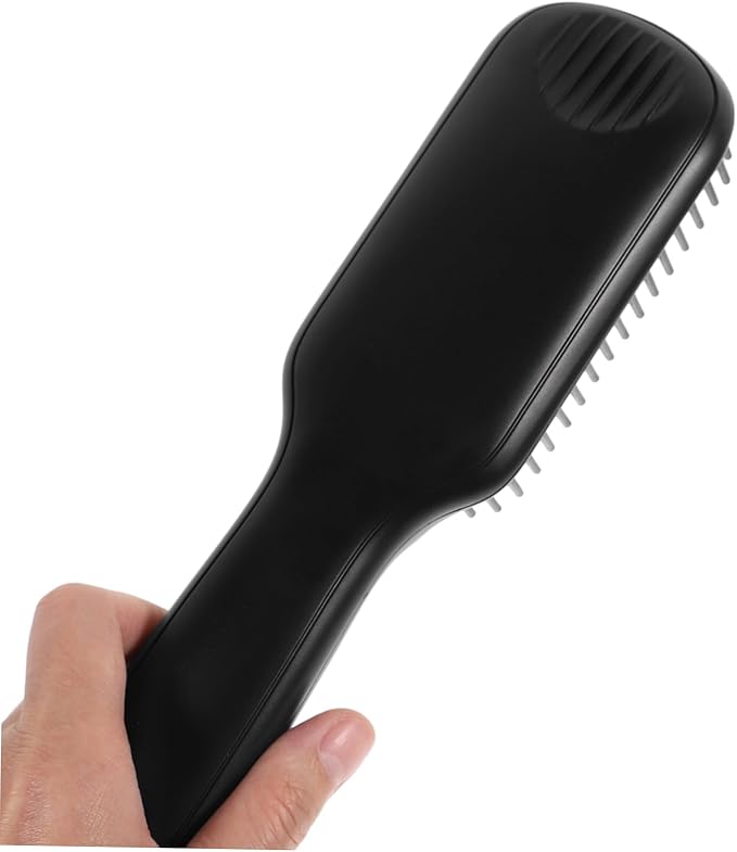 Mikinona Straightening Brush for Men Multi Functional Beard and Hair Styler with Temperature Settings Technology Safe Heating Tool for Smooth and Shiny
