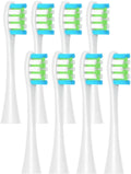 Replacement Brush HeadsCompatible for Oclean X PRO Elite/Flow/F1/One/X/All Series Electric Toothbrush(8 pcs White)