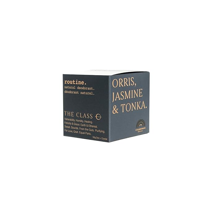 Routine. Natural Deodorant The Class Deo Jar | 2 Fluid Oz. Natural Deodorant | Extra Sensitive Skin Formula | Aluminum Free Natural Deodorant For Women &amp Men (Cream Jar Formula)