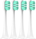 Hot Replacement Brush HeadsCompatible for Xiaomi Mijia T300/T500/T700 for Electric Toothbrushes with Caps Sealed Package Soft(4Green)