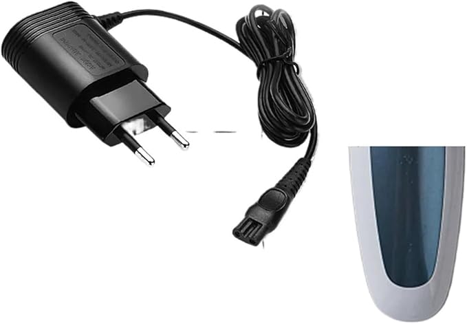 15V 5.4W Razor USB Charger CableCompatible for PhilipsElectric Shaver HQ8505/6070/6075/6095 EU Plug Power Adapter Cable.