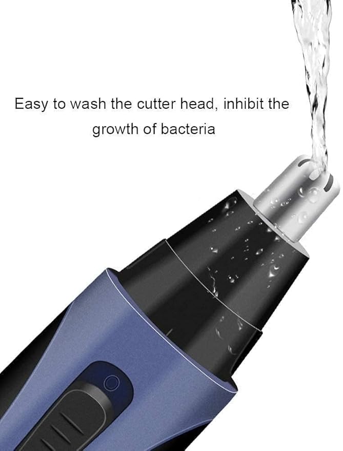 Nose-Hair Trimmer Scissors Waterproof Stainless SteelPortable Nose Trimmer for Men Nose Hair Trimmer for Men Women Rechargeable Nose Hair Trimmer