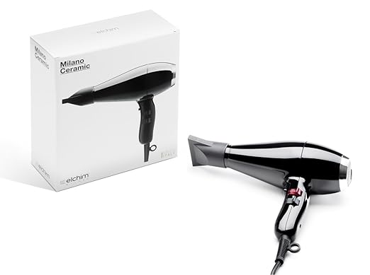 ELCHIM Milano Ceramic Hair Dryer - Black