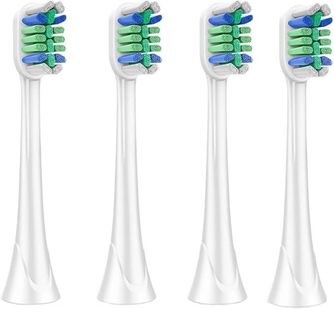 20PCS Toothbrush Heads Compatible for Electric Replacement Soft Bristles for Gum Health