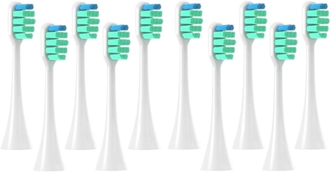 10PCS Replaceable Brush Heads Compatible for DC01(10White)