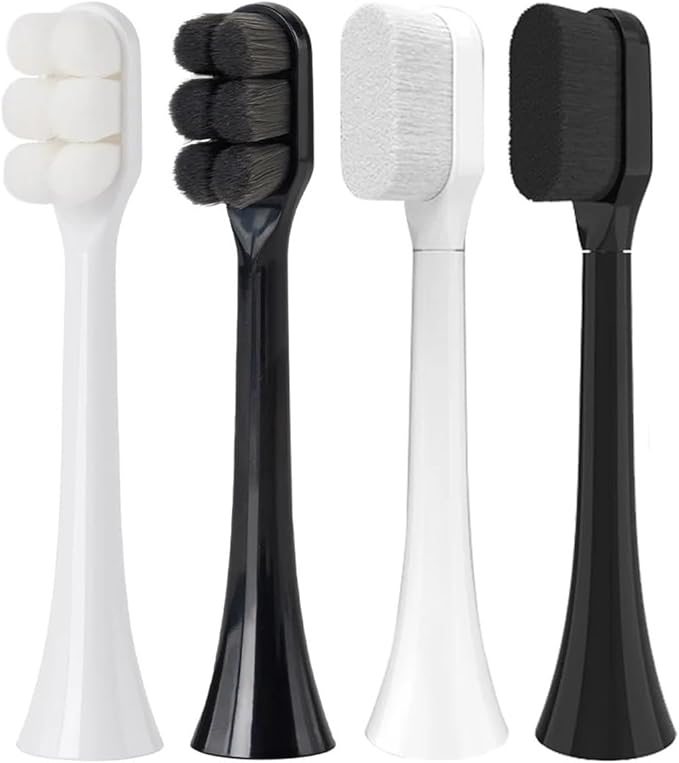 Toothbrush Brush Head Soft Bristle Compatibility or HX3 HX6 HX9 Series HX3210 3211 6150 6500 6510 6530 9342 6730 9312 9372care IPS(FLP-R2-WH2PCS)