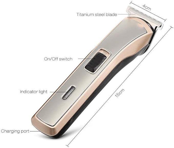 Mustache Hair Trimmer Nose Trimmer Professional Grooming Kit Waterproof Rechargeable