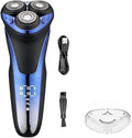 Electric Shavers for Men Electric Shaver Professional Razor Waterproof Beard Trimmer Rotary 3D Floating Shaving Rechargeable Electric for Men