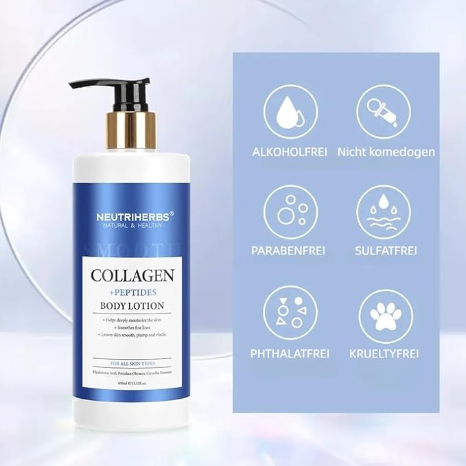 Neutriherbs Body Wash Body Lotion Target Aging Skin Clean Refresh and Rebounce Skin