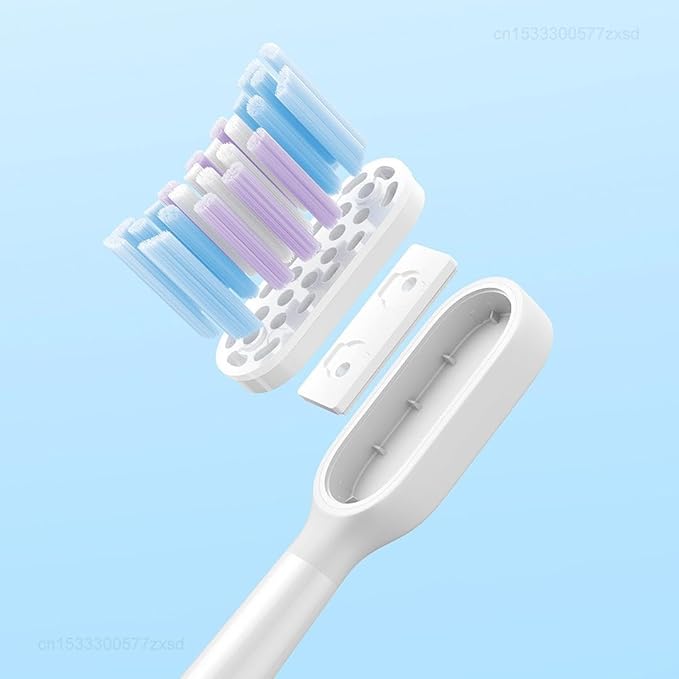 Compatibility for Mijia T501/T501C Toothbrush Head 2pcs(4pcs Black)