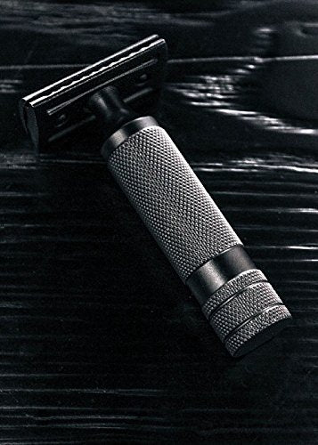 West Coast Shaving Midnight Collection Razor 110B Black Stainless Steel (Closed Comb)