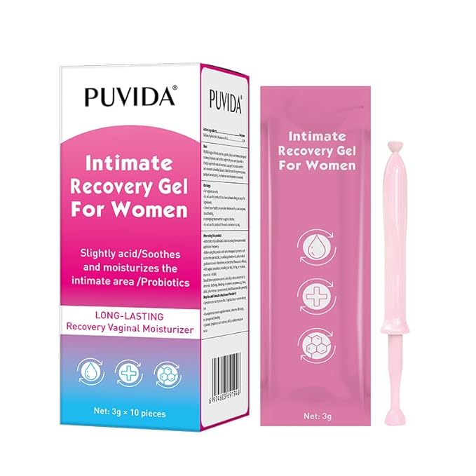 Intimate Recovery Gel (10 pcs) – Vegan PDRN Vaginal Moisturizing Gel for Elasticity &amp Firm-Feel Support Hydrating Intimate Care pH Balanced
