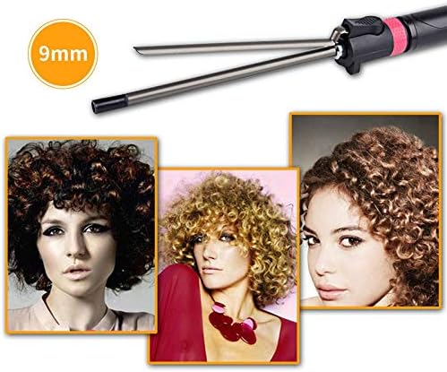 Curling Iron Rotating Hair Curler Titanium Curling Iron Wave Wand Machine Curly Hair Weave Styler Sticks Machine Magic Salon Roller