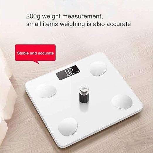 Digital Body Weight Bathroom Scale Weighing Scale LCD high-Definition Display Backlit ntelligent Sensor Switch Machine Convenient and Energy Saving