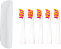 Toothbrush Heads Bristle Replacement Brush Suitable for S Accessories(1 Box 5 Pink)
