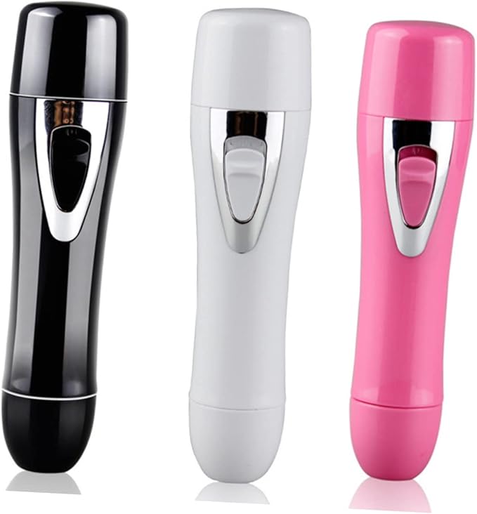 3pcs Men Rechargable Nose Hair Trimmer Electric Face Shaver Fashion Nose Hair Cutter Safe for Genders