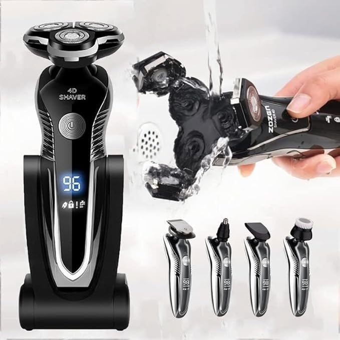 WEedsy Electric Razor for Men's Men's Shaver Electric Razor for Men Trimmer for Men Hair Cutting Machine Safety Razor USB Charger Nose Shaver Washable