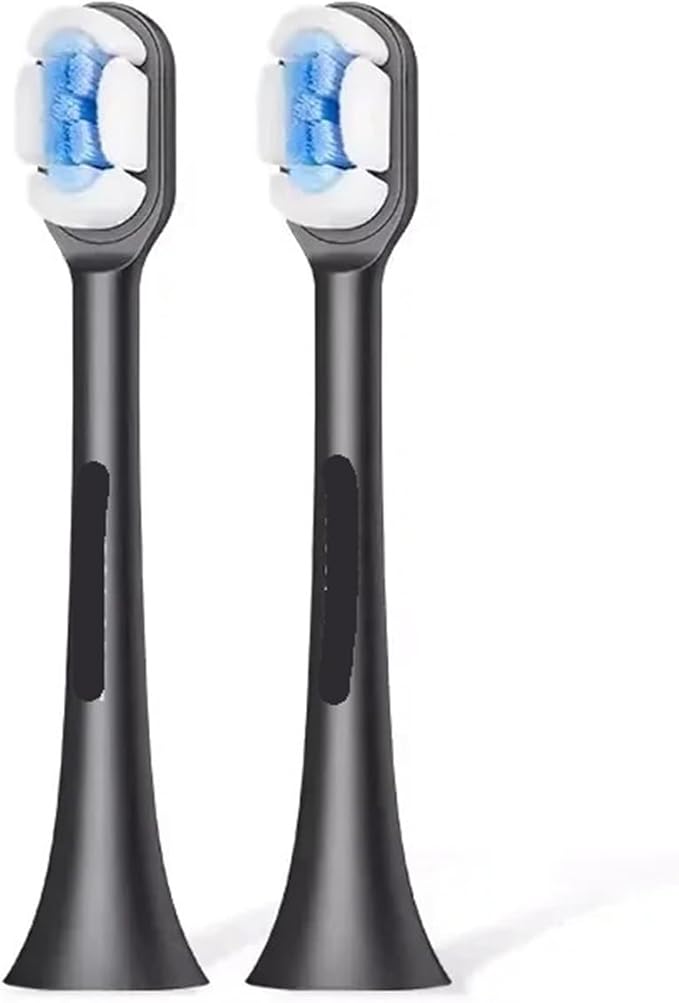 Compatible for Soocas X3 2Pcs Soocare Electric Toothbrush Cloud Feeling Head Compatible for Mi SOOCARE Brush Head Replacement(White)