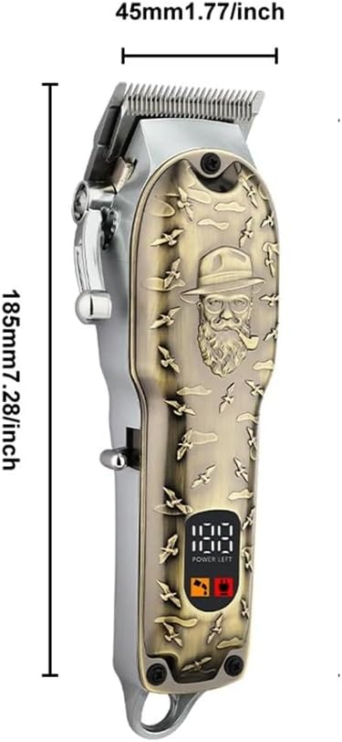 Razors Professional Men's Electric Cordless Hair Clipper USB Charging Hair Trimmer Easy to use at Home The First Choice for Gifts(Handsome boy)