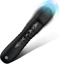 Portable Vibrating Massager -Clitioral Sucker Relaxes Muscles Viboataors Toy Couples - Vibratorsmassager Electronic for Foot or Neck Silent Personal for Sports Adult Tools Relaxation PW02 (Black)