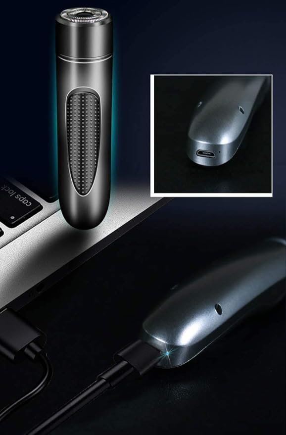 Electric Razor for MenPortable USB Rechargeable Wet Electric Shaver