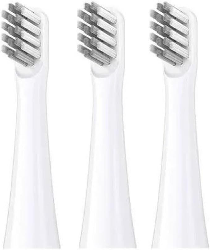 10pcs Replacement Toothbrush Heads Compatible for SOOCAS EX3 SO White MIJIA T100 Heads Bristles