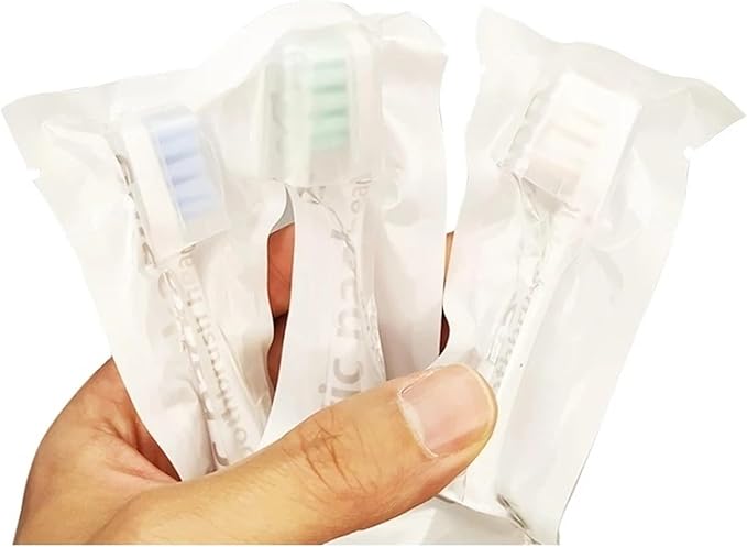 Compatible for 14pcs T300/T500/T700 Replacement Brush Heads with Caps Sealed Package Soft(White)