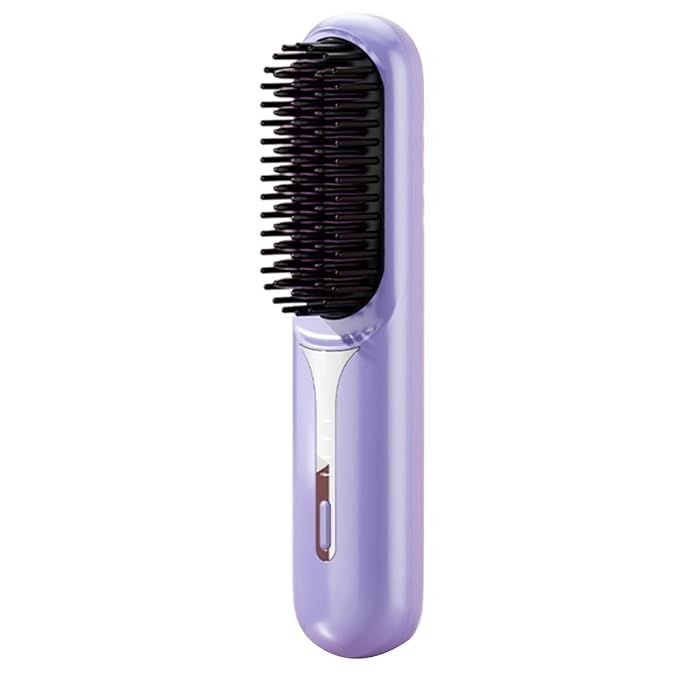Fashion Hair Straightener Brush With Cordless And Rechargeable Hairdress Accesories Stylong Tool For Easy Use