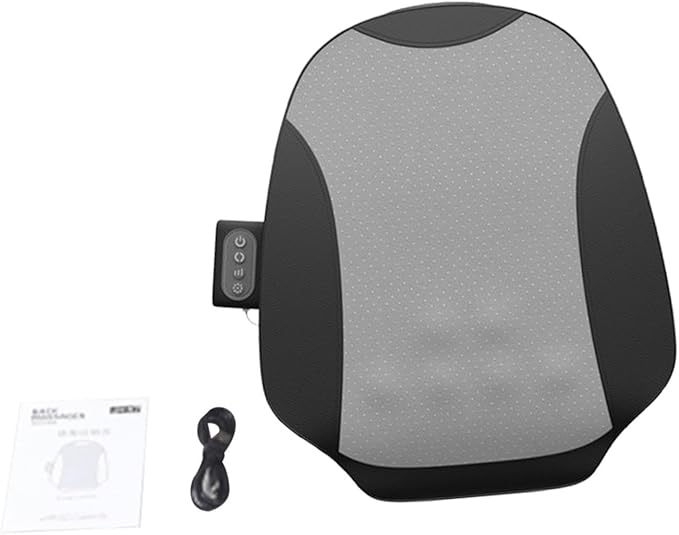 Lower Back Massager with Heat Comfortable Ergonomic Breathable Electric Deep Tissue for Home Car Gifts for Men Women Mom Dad