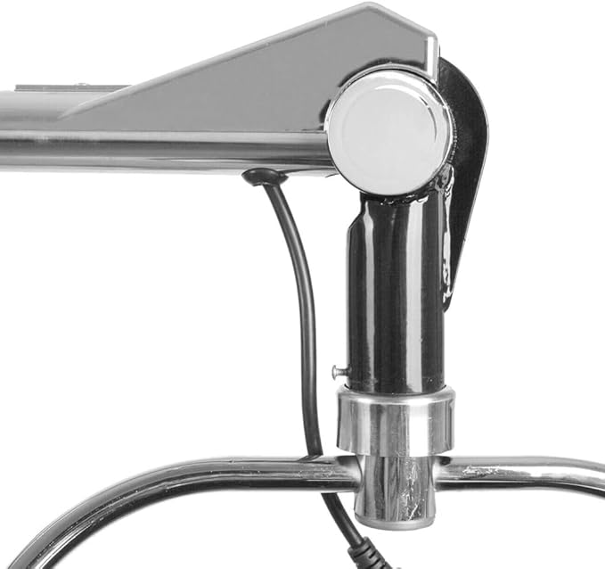 Wall Mounted Hair Dryer with Swivel Arm Professional Salon Hair Hood Dryer with Timer Adjustable Temperature Beauty Barber Spa Equipment