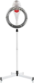 3 in 1 Orbiting Hair Dryer 950W 360° Orbiting Rotating Hair Processor Standing Professional Drying Perming Machine for Salon and Home Hair Care Height/Temperature Adjustable (White)