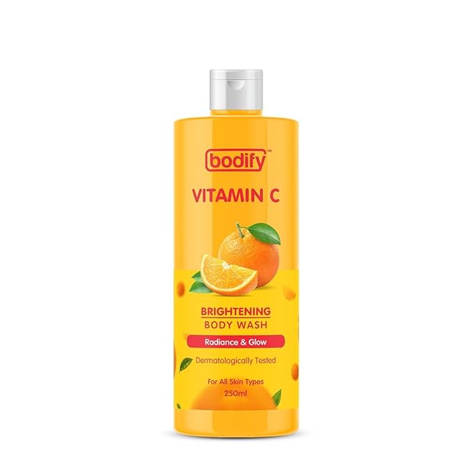 Vitamin C Brightening Body Wash 250 Ml | Radiance &amp Glow | Paraben Free | All Skin Types