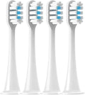 Hot Replacement Brush Heads Compatible for T300/T500/T700 for Sonic Electric Toothbrushes with Caps Sealed Package Soft(4White)