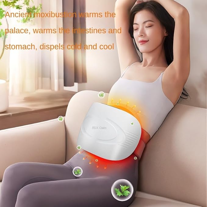Electric Abdominal Massager Stomach Massager for Digestion Belly Cellulite Massage for Flattening BellyRelieves Discomfort Caused by Bloating ConstipationStomach Pain Gifts for Mom