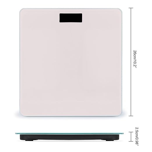 Women's Fashion Automatic Switch Digital Bathroom Weighing Scale Smart Scale Light Pink