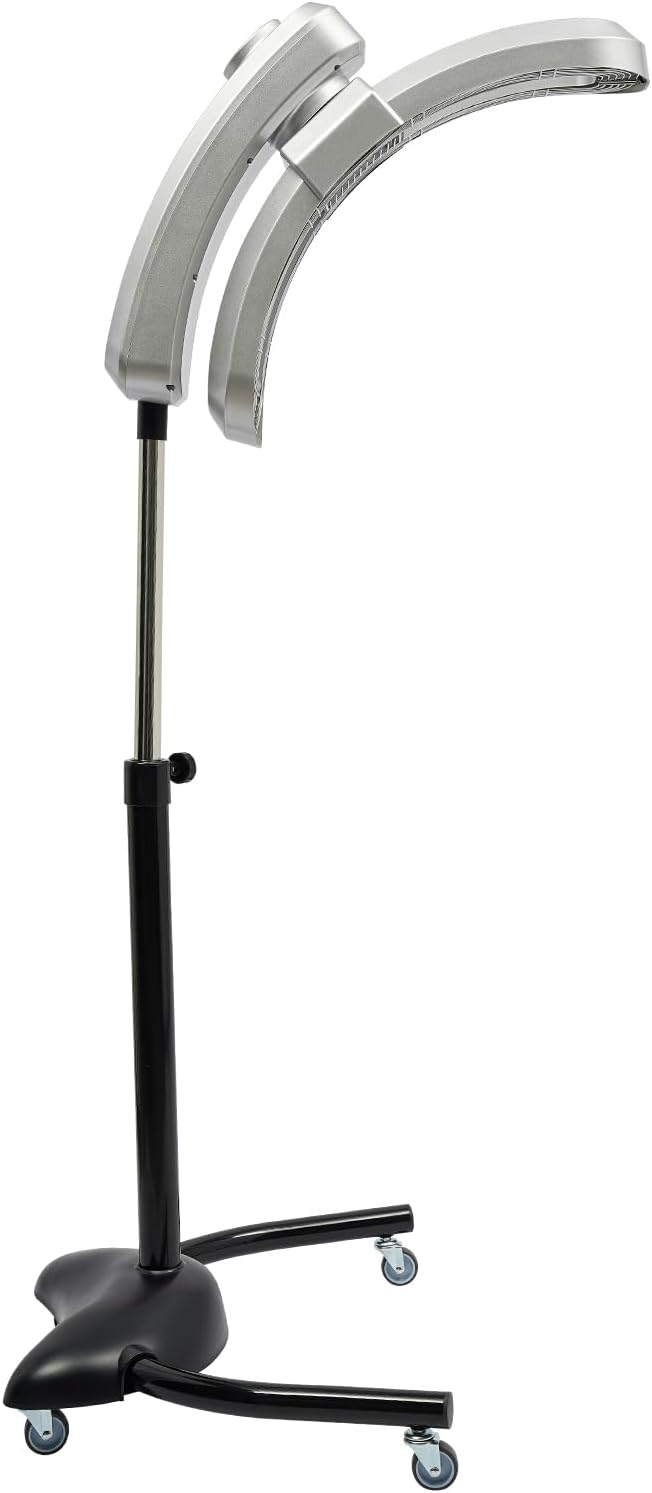 Professional Orbiting Infrared Hair Dryer Professional Floor Dryer on Wheels 110V 950W Angle Temperature Height Adjustable Standing Hair Processor for Beauty Spa Home Salon Equipment